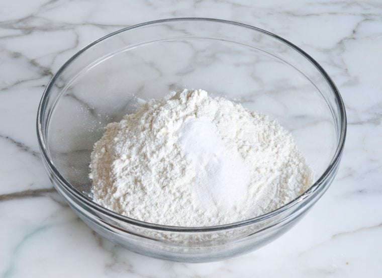 dry ingredients in bowl