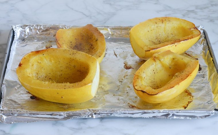 roasted spaghetti squash
