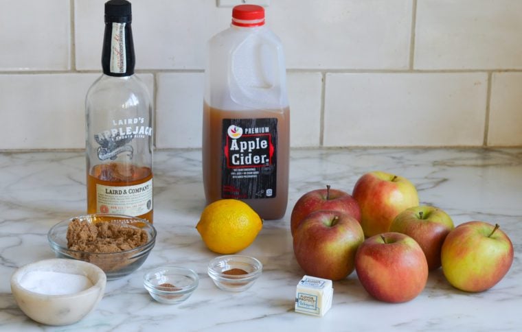 ingredients for baked apples
