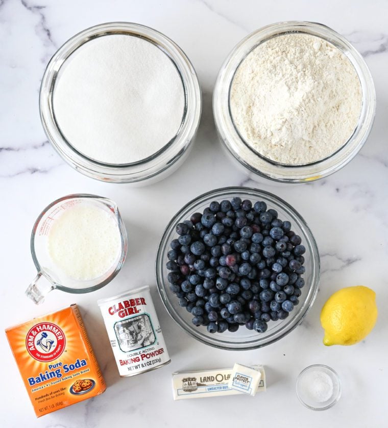 blueberry cobbler ingredients