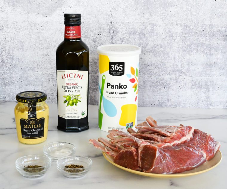 rack of lamb ingredients
