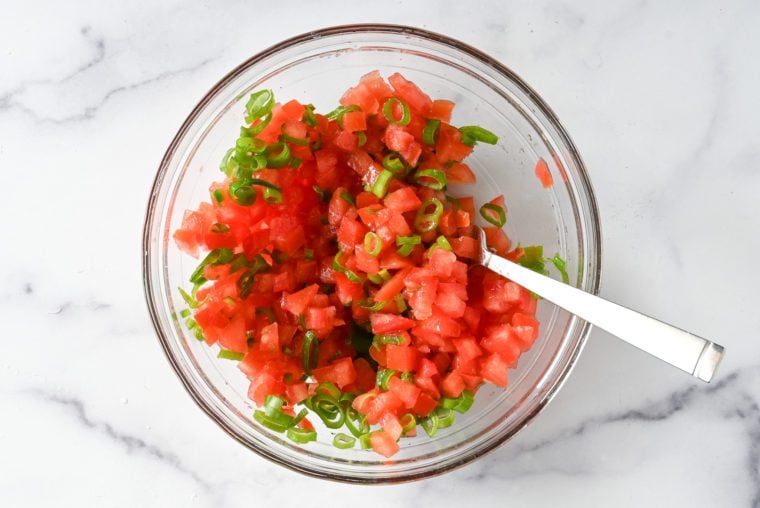 salsa in bowl.