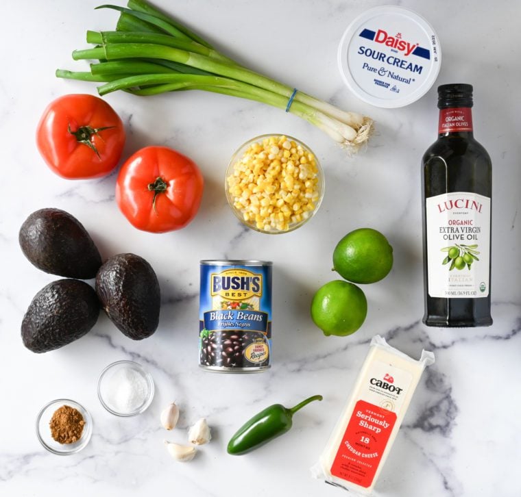7 layer dip ingredients
