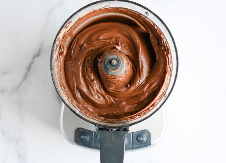 finished chocolate buttercream
