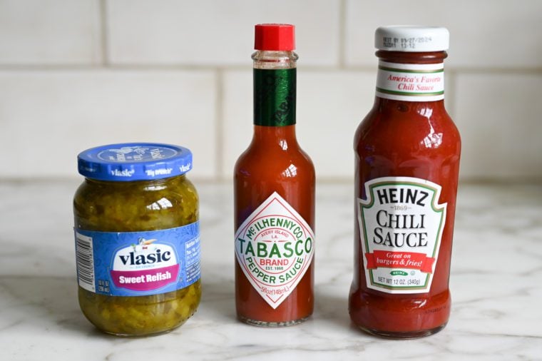spicy relish ingredients