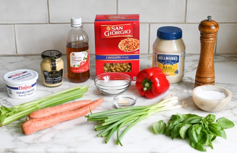 macaroni salad ingredients