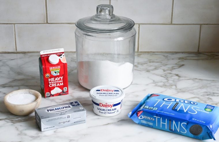 oreo cheesecake ice cream ingredients