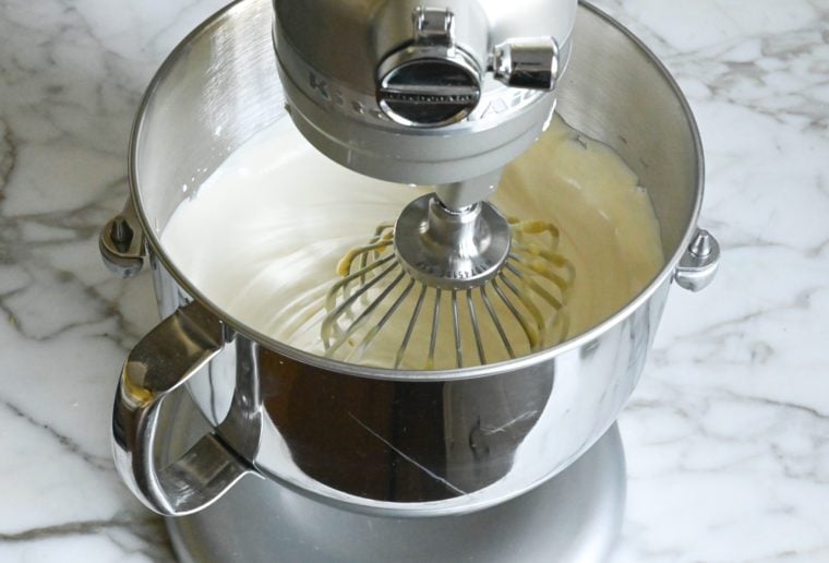 pudding whipped cream mixture