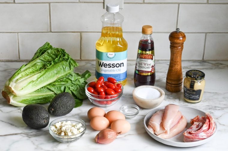 ingredients for cobb salad
