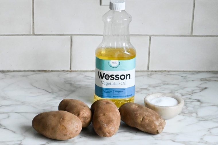 ingredients for baked potatoes