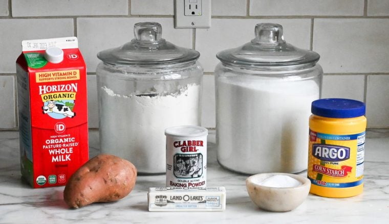 sweet potato biscuits ingredients