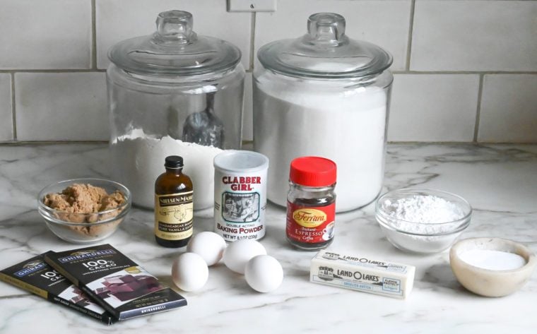 chocolate crinkle cookies ingredients