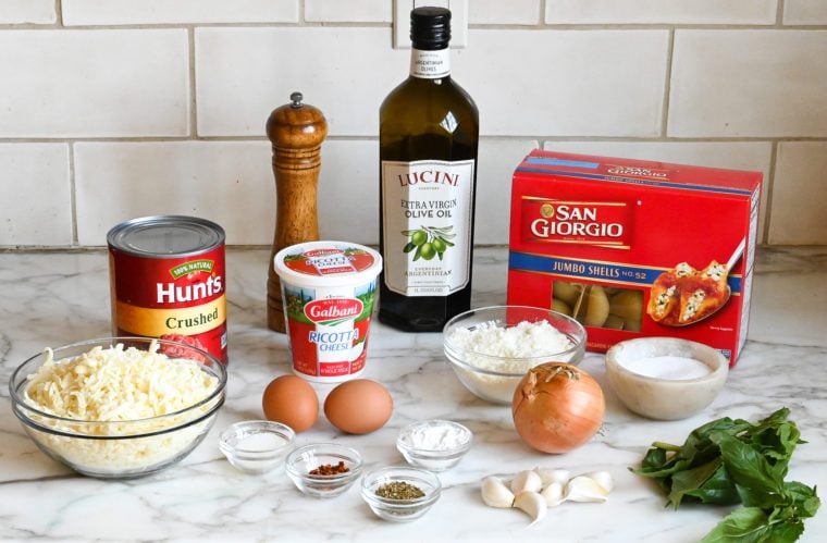 stuffed shells ingredients