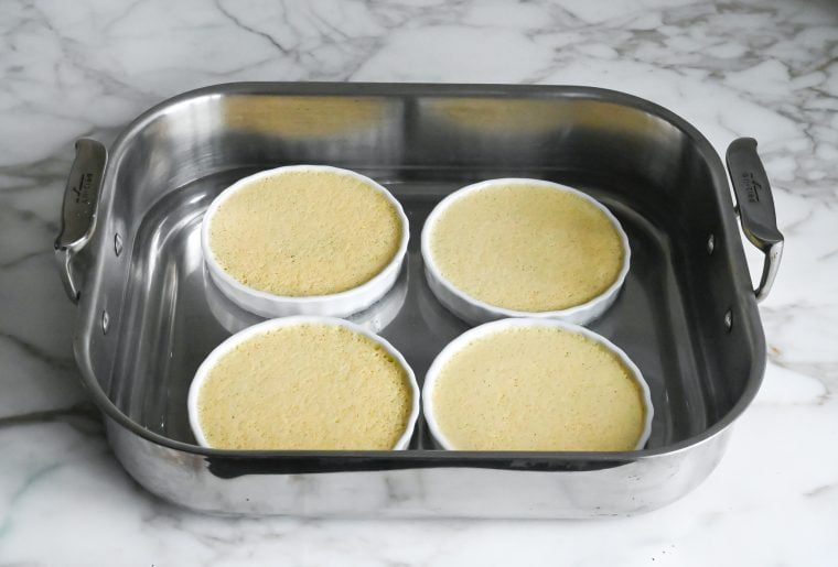 baked crème brûlée