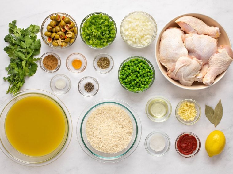 arroz con pollo ingredients