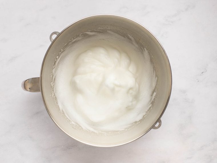 whipped egg whites
