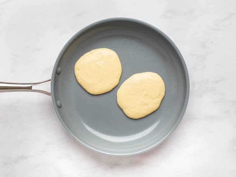 cooking ricotta pancakes