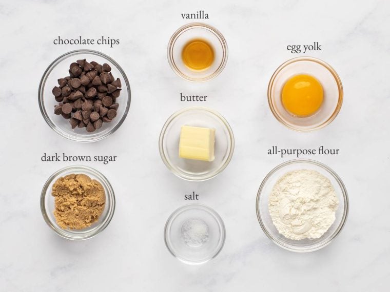 brownie in a mug ingredients