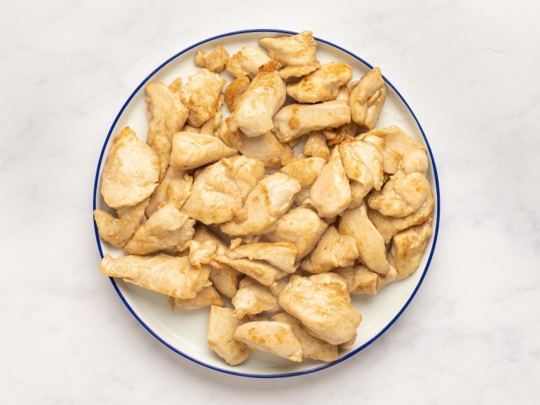 cooked chicken on plate