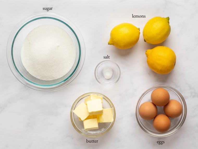 what you'll need to make lemon curd