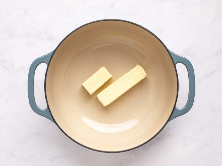 butter in dutch oven