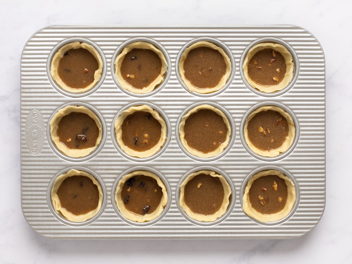 muffin cups with filling