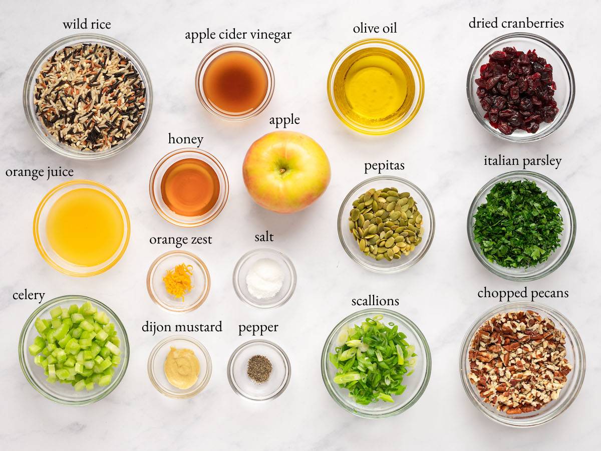 wild rice salad ingredients