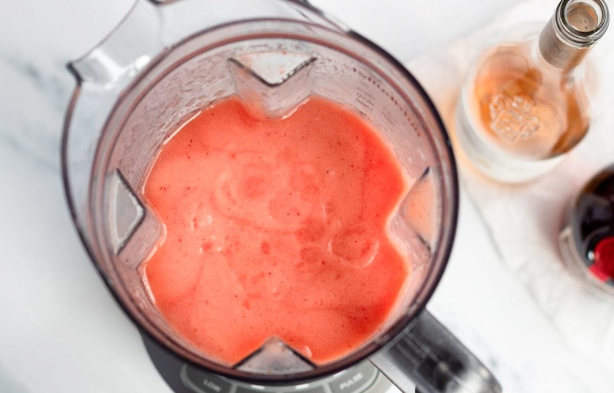 frose in blender.