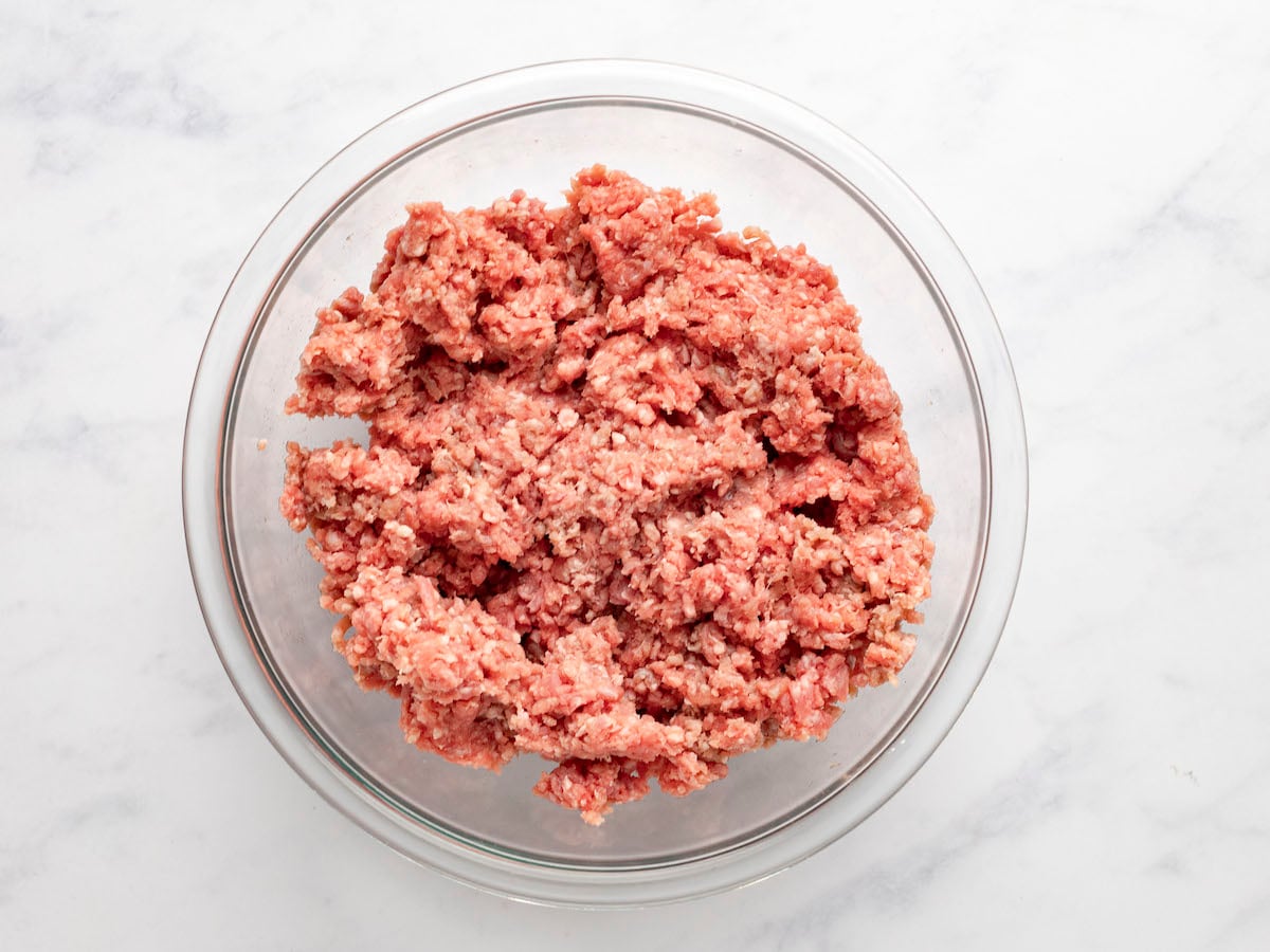 mashed beef and baking soda