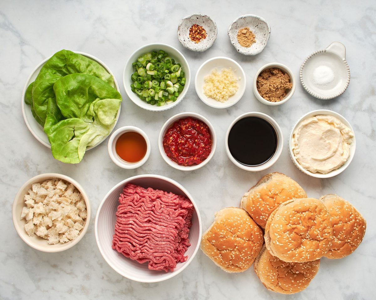 bulgogi burger ingredients
