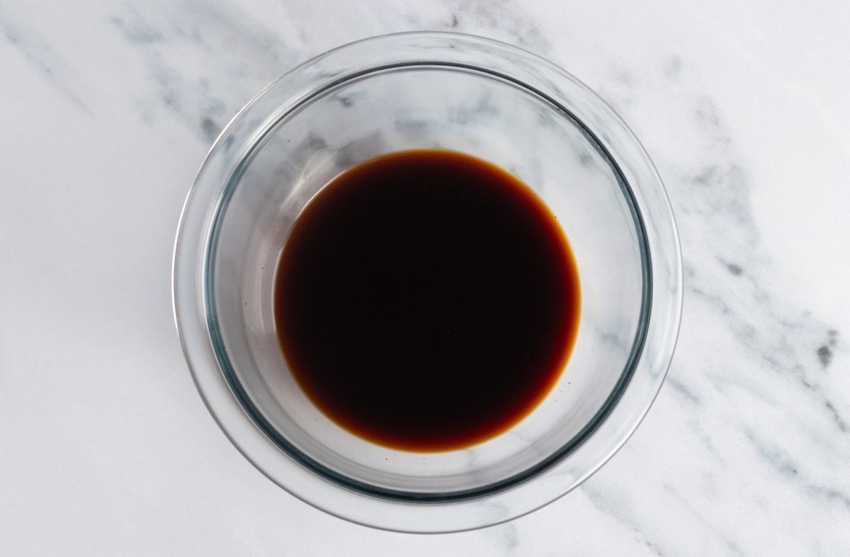 yakisoba sauce mixture in bowl