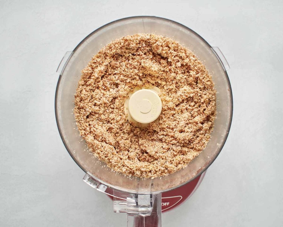 final breading in bowl of food processor.