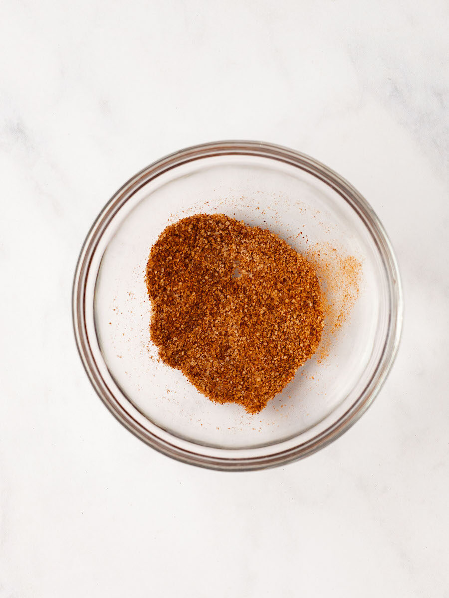 salt and paprika mixed together in small bowl