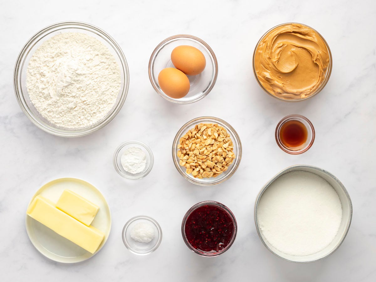 PB&J Bar Ingredients