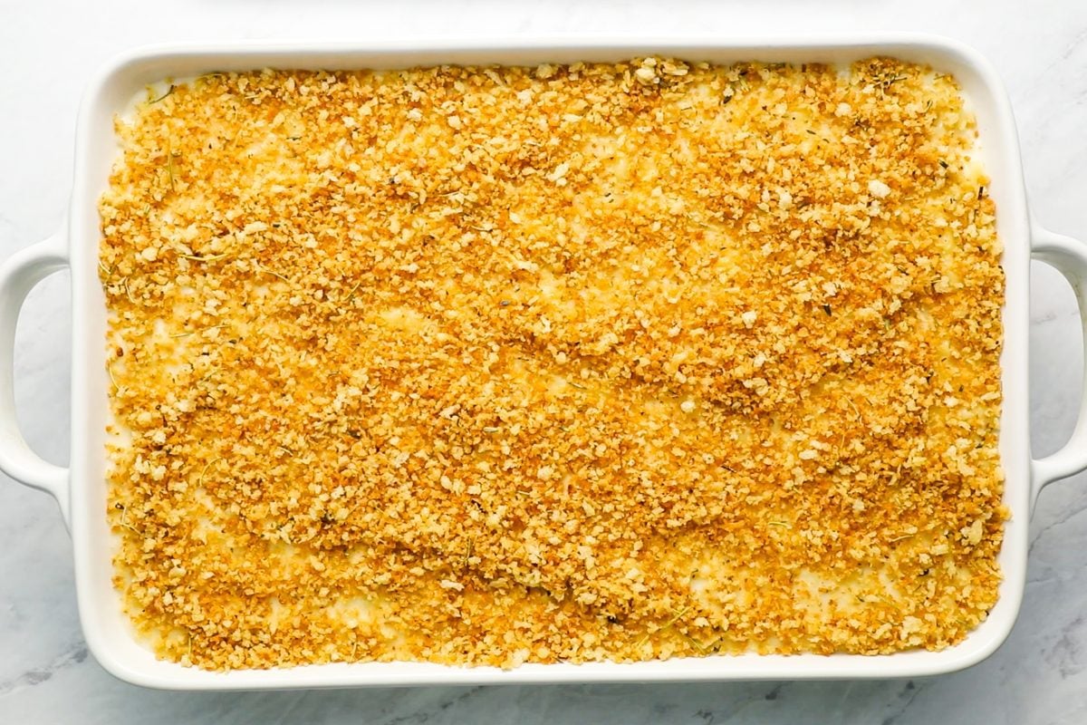 mac and cheese ready to bake