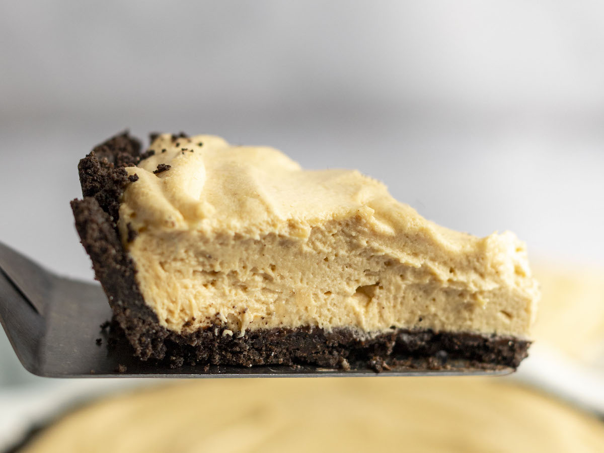 slice of peanut butter pie