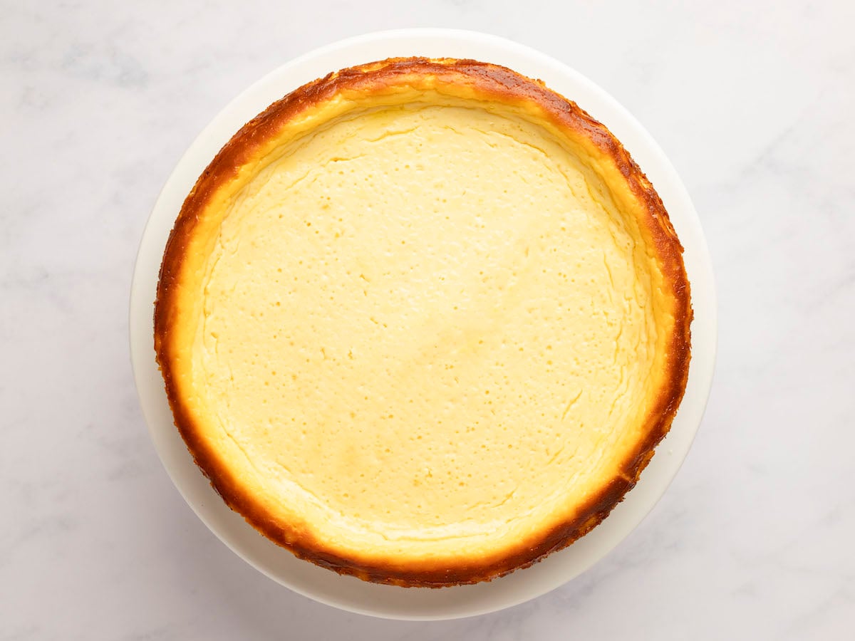 baked ricotta cheesecake