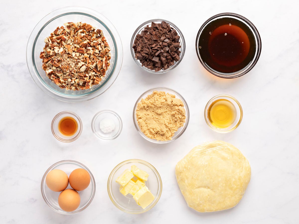chocolate pecan pie ingredients