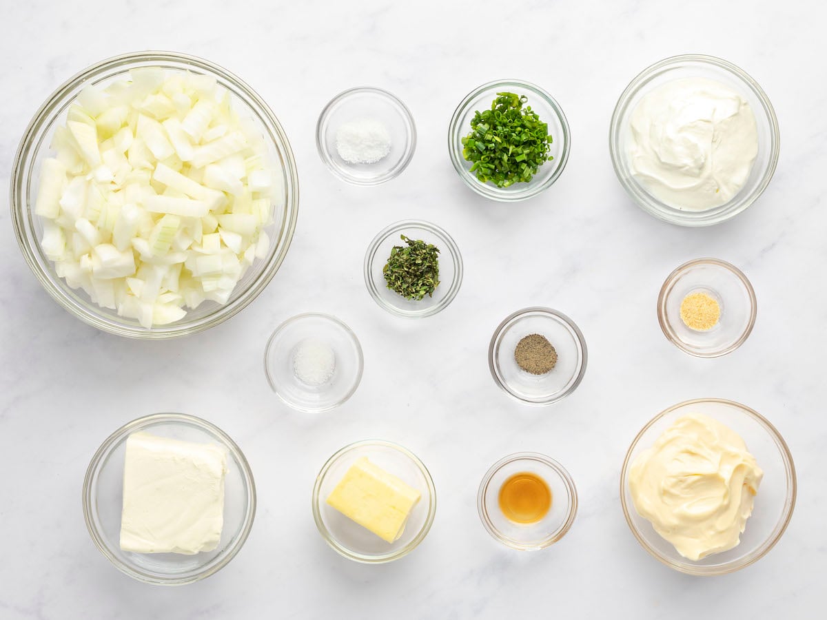 caramelized onion dip ingredients