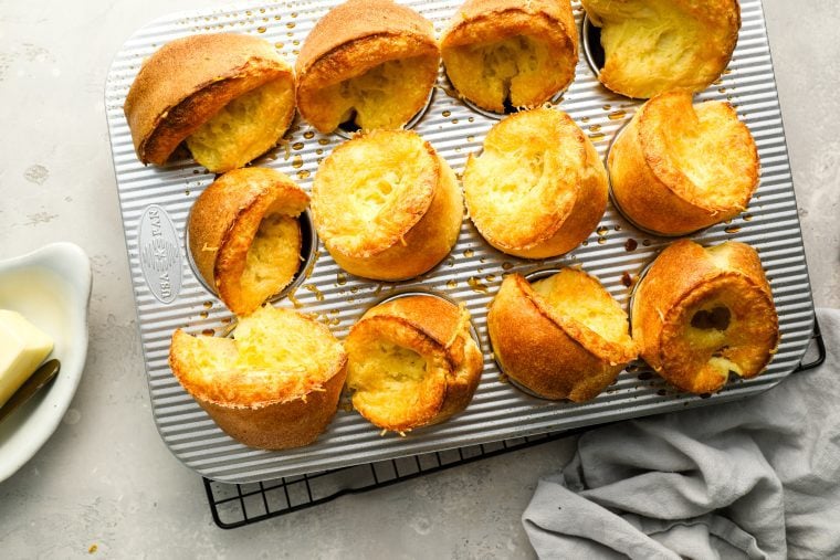 baked popovers in muffin tin