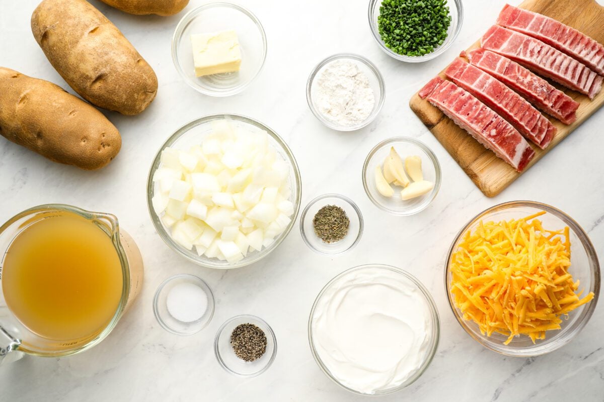 potato soup ingredients