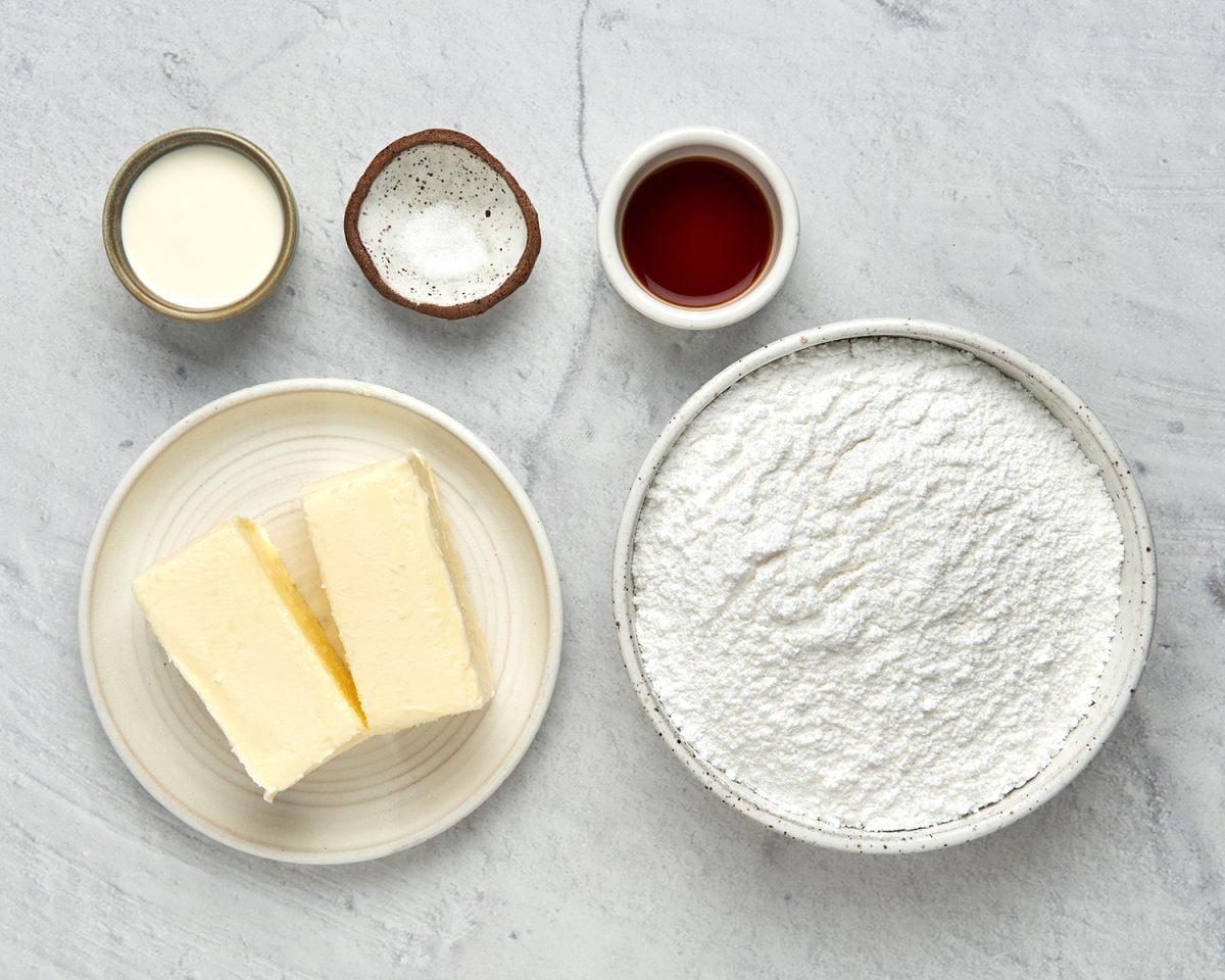 vanilla buttercream frosting ingredients