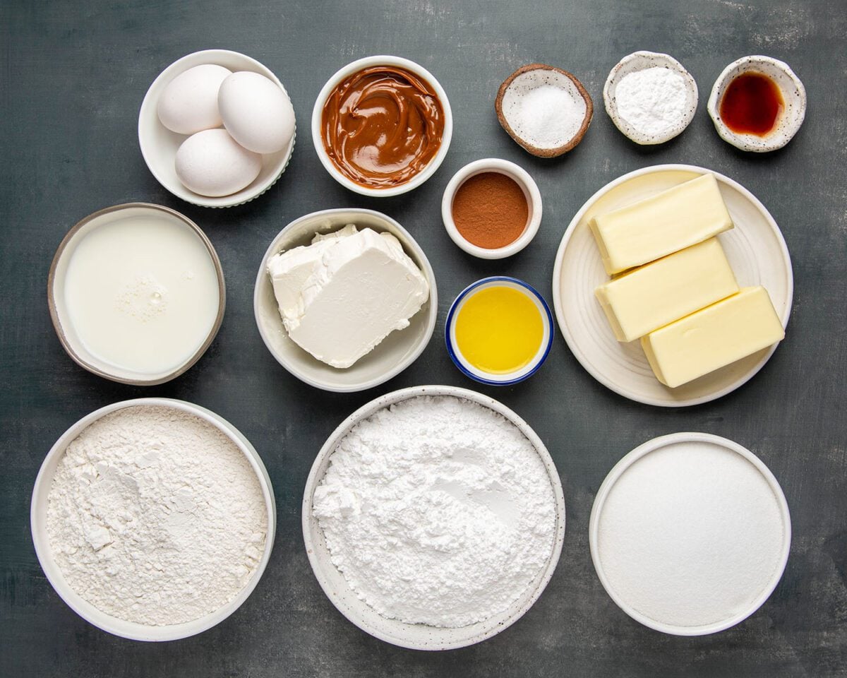 churro cupcake ingredients 