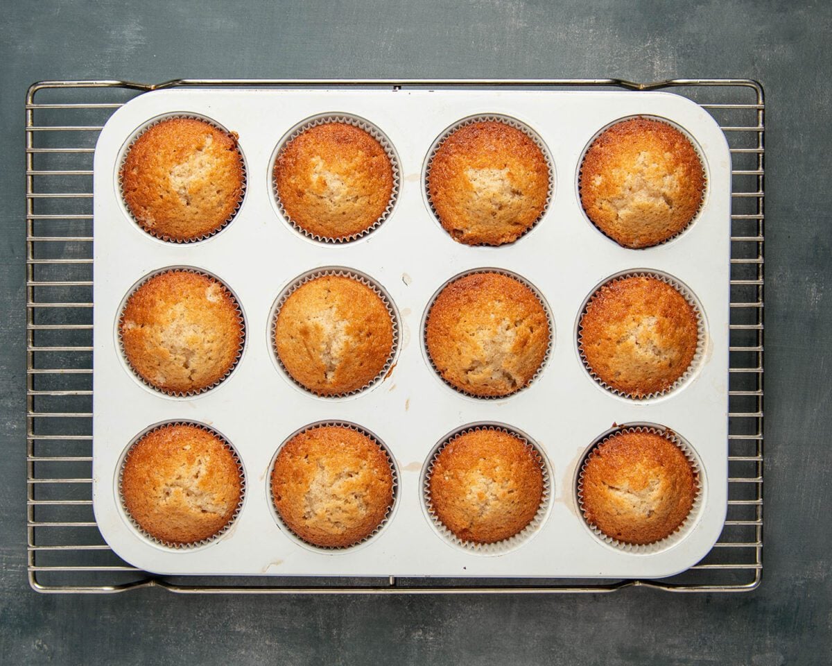 baked cupcakes