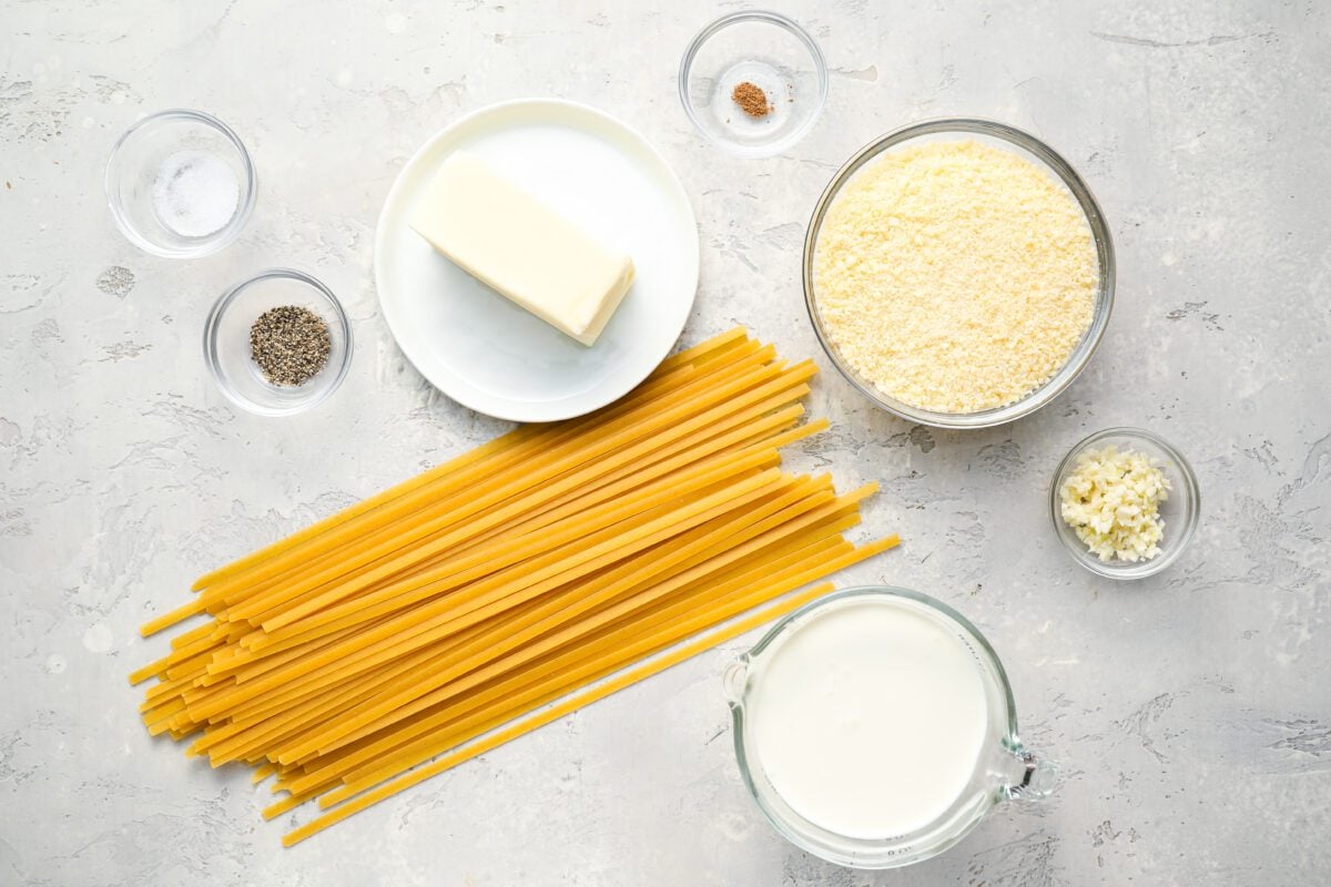 fettuccine alfredo ingredients