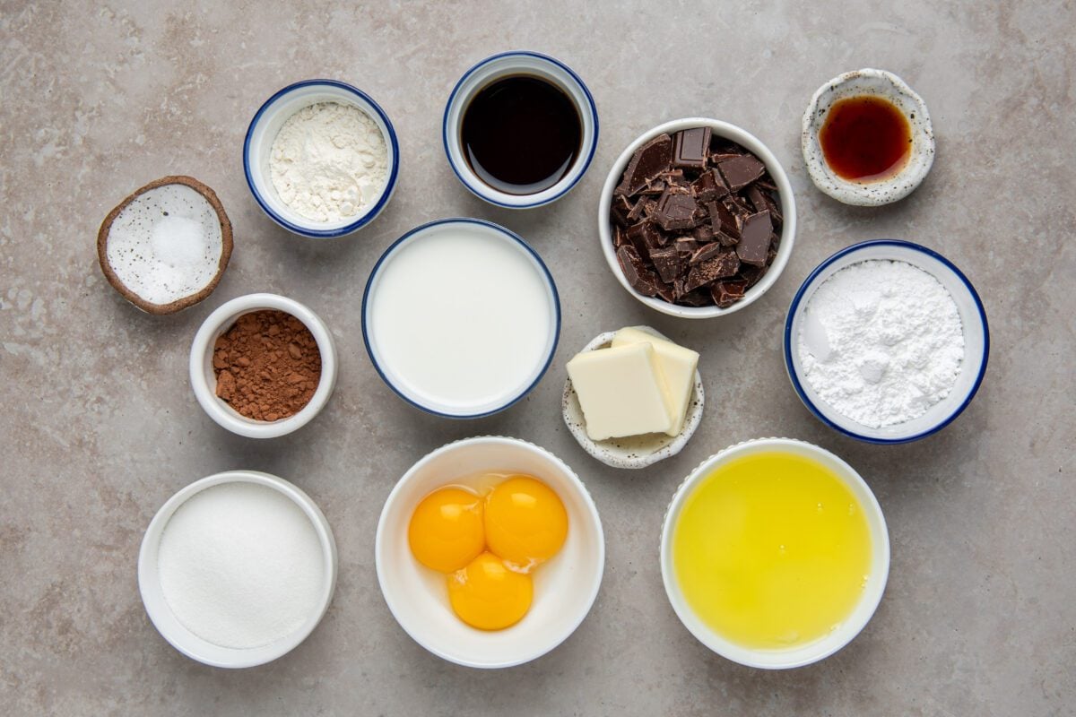 chocolate souffle ingredient