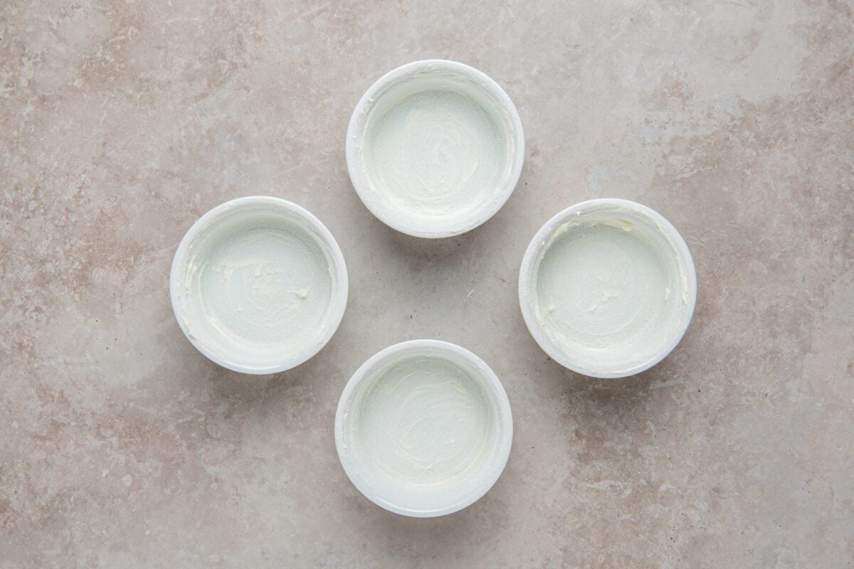 butter and sugar coated souffle molds