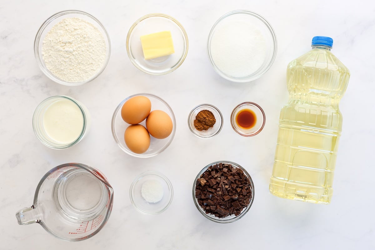 churro ingredients