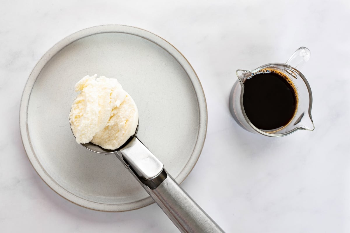 Affogato ingredients