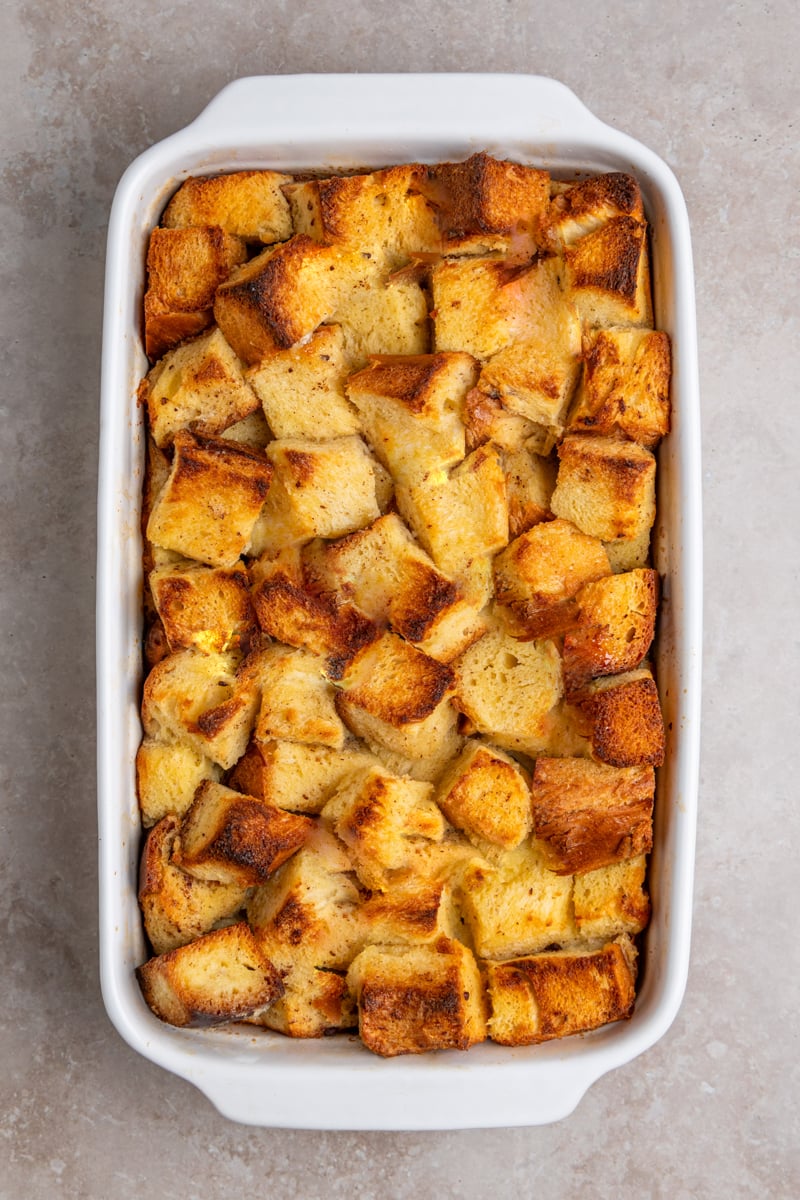 baked bread pudding